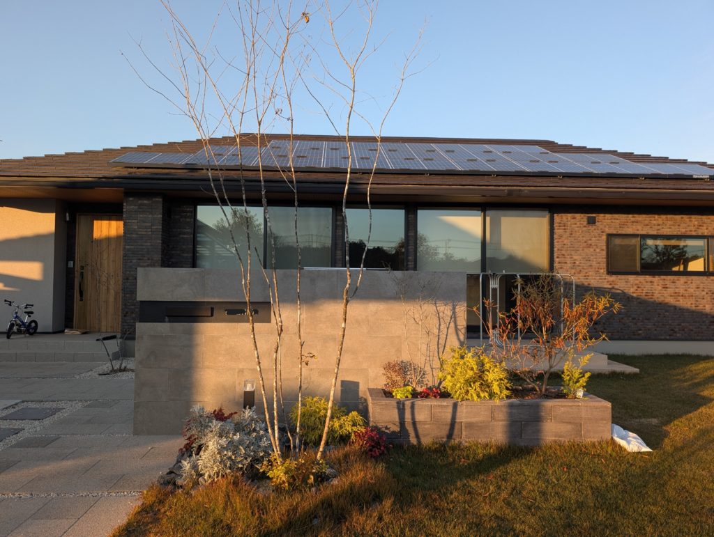 笠間市　新築外構工事