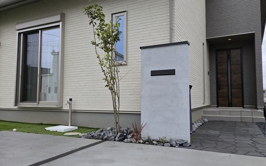 水戸市　新築外構工事