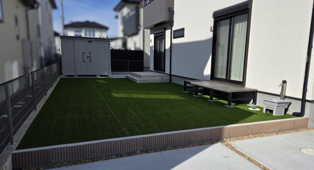 水戸市　新築外構工事